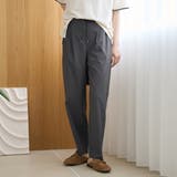 【定番/接触冷感】イージービューティーテーパードパンツ（WEB限定サイズあり） | coen【women】 | 詳細画像18 