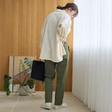 【定番/接触冷感】イージービューティーテーパードパンツ（WEB限定サイズあり） | coen【women】 | 詳細画像26 