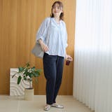 【定番/接触冷感】イージービューティーテーパードパンツ（WEB限定サイズあり） | coen【women】 | 詳細画像31 