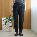 【定番/接触冷感】イージービューティーテーパードパンツ（WEB限定サイズあり） | coen【women】 | 詳細画像36 