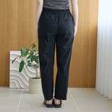 【定番/接触冷感】イージービューティーテーパードパンツ（WEB限定サイズあり） | coen【women】 | 詳細画像38 