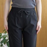 【定番/接触冷感】イージービューティーテーパードパンツ（WEB限定サイズあり） | coen【women】 | 詳細画像39 
