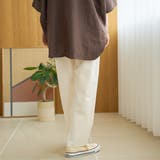 【定番/接触冷感】イージービューティーテーパードパンツ（WEB限定サイズあり） | coen【women】 | 詳細画像5 