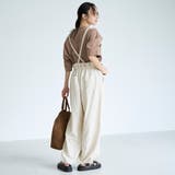 サスペンダー付き フリルワークパンツ | coen【women】 | 詳細画像9 