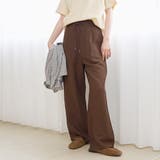 【接触冷感】リネンレーヨン ワイドストレートパンツ（WEB限定サイズあり） | coen【women】 | 詳細画像10 