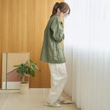 【接触冷感】リネンレーヨン ワイドストレートパンツ（WEB限定サイズあり） | coen【women】 | 詳細画像21 