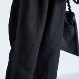 【接触冷感】リネンレーヨン ワイドストレートパンツ（WEB限定サイズあり） | coen【women】 | 詳細画像7 