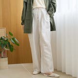 その他1 | 【接触冷感】リネンレーヨン ワイドストレートパンツ（WEB限定サイズあり） | coen【women】
