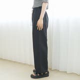 【接触冷感】リネンレーヨン ベイカーワイドパンツ（WEB限定サイズあり） | coen【women】 | 詳細画像27 
