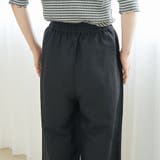 【接触冷感】リネンレーヨン ベイカーワイドパンツ（WEB限定サイズあり） | coen【women】 | 詳細画像32 