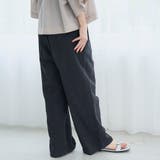 【Lipa(リパ)別注】総刺繍イージーワイドパンツ | coen【women】 | 詳細画像12