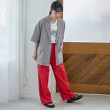 【Lipa(リパ)別注】総刺繍イージーワイドパンツ | coen【women】 | 詳細画像13
