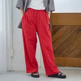 【Lipa(リパ)別注】総刺繍イージーワイドパンツ | coen【women】 | 詳細画像15