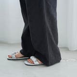 【Lipa(リパ)別注】総刺繍イージーワイドパンツ | coen【women】 | 詳細画像23