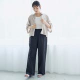 【Lipa(リパ)別注】総刺繍イージーワイドパンツ | coen【women】 | 詳細画像8