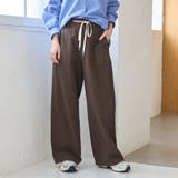 DK.BROWN | 【新色登場】ドレープコットンイージーベイカーパンツ(インフルエンサー紹介アイテム… | coen【women】