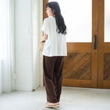 【接触冷感】とろさらイージーワイドパンツ | coen【women】 | 詳細画像25 