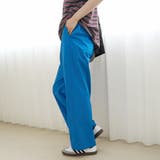 【定番 接触冷感 UVカット】イージービューティーワイドパンツ（WEB限定サイズ… | coen【women】 | 詳細画像22 
