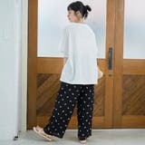 フラワー刺繍楊柳イージーパンツ | coen【women】 | 詳細画像10 