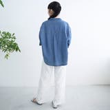 モチーフ刺繍レース イージーワイドパンツ | coen【women】 | 詳細画像3 