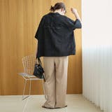 リネン混カノコイージーワイドパンツ | coen【women】 | 詳細画像18