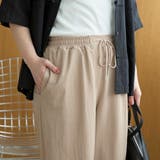 リネン混カノコイージーワイドパンツ | coen【women】 | 詳細画像19