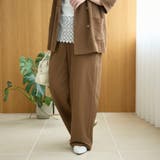 リネン混カノコイージーワイドパンツ | coen【women】 | 詳細画像25
