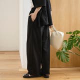 リネン混カノコイージーワイドパンツ | coen【women】 | 詳細画像6