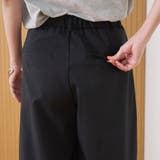 【UVカット】リネンライク シアータック ワイドスラックス | coen【women】 | 詳細画像24 