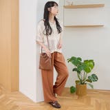 【秋カラー/接触冷感/遮熱性/UVカット】イージーワイドスラックスパンツ | coen【women】 | 詳細画像21