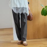イージービューティーテーパードパンツ(WEB限定サイズ)【シリーズ累計販売数20… | coen【women】 | 詳細画像9