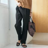 BLACK | イージービューティーテーパードパンツ(WEB限定サイズ)【シリーズ累計販売数20… | coen【women】