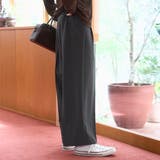 ウールブレンド タックワイドスラックスパンツ【インフルエンサー紹介アイテム】 | coen【women】 | 詳細画像11 