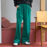 KELLY | フェレットライクベロアイージーワイドパンツ【インフルエンサー紹介アイテム】 | coen【women】