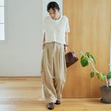 2タックとろみコクーンワイドパンツ | coen【women】 | 詳細画像2