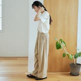 2タックとろみコクーンワイドパンツ | coen【women】 | 詳細画像3