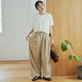 2タックとろみコクーンワイドパンツ | coen【women】 | 詳細画像5