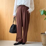 【撥水/ストレッチ/接触冷感】C.mt リラックス タックワイドイージーパンツ | coen【women】 | 詳細画像16 