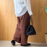 【撥水/ストレッチ/接触冷感】C.mt リラックス タックワイドイージーパンツ | coen【women】 | 詳細画像18 