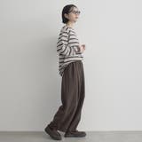 ウールライクイージーカーブパンツ | coen【women】 | 詳細画像20