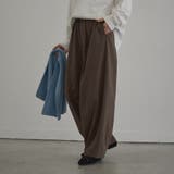 フィブリル加工 コクーンシルエットイージーパンツ | coen【women】 | 詳細画像18 