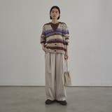 フィブリル加工 コクーンシルエットイージーパンツ | coen【women】 | 詳細画像2 