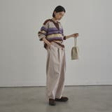 フィブリル加工 コクーンシルエットイージーパンツ | coen【women】 | 詳細画像3 