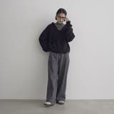 裏起毛ワイドデニムパンツ | coen【women】 | 詳細画像2