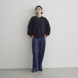 裏起毛ワイドデニムパンツ | coen【women】 | 詳細画像25
