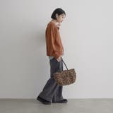 裏起毛ワイドデニムパンツ | coen【women】 | 詳細画像6