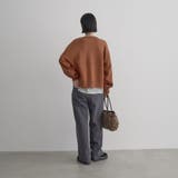 裏起毛ワイドデニムパンツ | coen【women】 | 詳細画像7