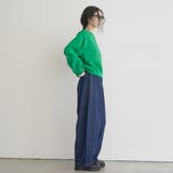 裏起毛 コクーンシルエットイージーデニムパンツ【Youtube紹介アイテム】 | coen【women】 | 詳細画像14