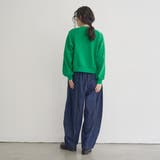 裏起毛 コクーンシルエットイージーデニムパンツ【Youtube紹介アイテム】 | coen【women】 | 詳細画像15