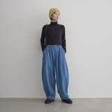 裏起毛 コクーンシルエットイージーデニムパンツ【Youtube紹介アイテム】 | coen【women】 | 詳細画像8